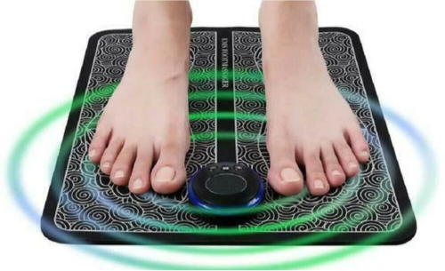 Electric EMS Foot Massager Pad Foot Muscle Stimulator Leg Massage