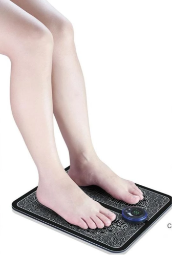 Electric EMS Foot Massager Pad Foot Muscle Stimulator Leg Massage